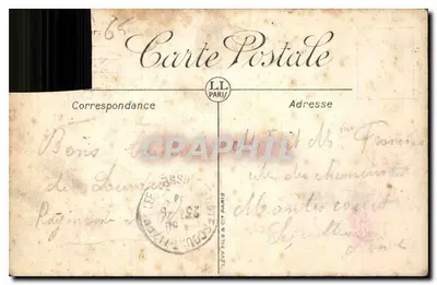 Lourdes — A Gruta — LL. — N°63 — Verso