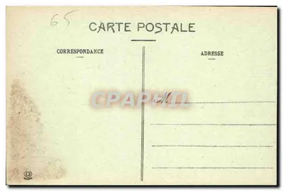 Gavarnie - Kaskada 459 m, szczyty i duże wąwozy - Fototyp Labeuche Frères, Toulouse — Rewers