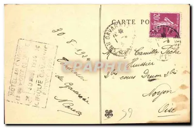 Pyrénées — GAVARNIE — Wielka Kaskada (wysokość 422 m.) — nr 324 — Rewers