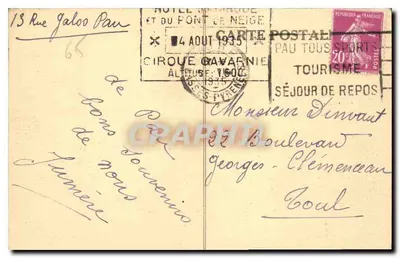 I Pirenei – 652, GAVARNIE — La Brèche de Roland (lato Francia) — Verso