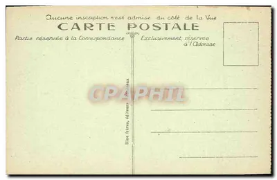 Spadzista mostu Hiszpańskiego — Okolice Cauterets — B. R. n°42 — Rewers