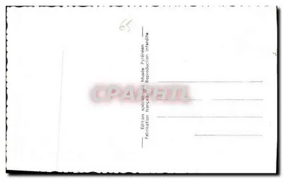 Lourdes — Zamek-Fort. Wewnętrzne wnętrze kaplicy — Wydanie specjalne Muzeum Pirenei — Rewers
