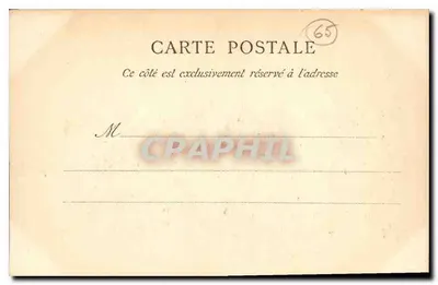 Lourdes — Calvário Bretão — Editor D. T., Lourdes — Verso