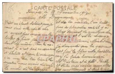 Lourdes — Objawienie — Fototypia Labouché Iréna, n°861, wydawca Gougnet — Rewers