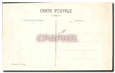 Lourdes - Sétima Estação do Calvário — Edição F. Viron — Verso