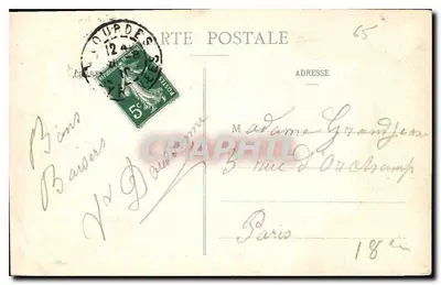 Lourdes — 7. Stacja Kalwarii — Les Pyrénées — Rewers