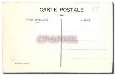 Lourdes — Czwarta Stacja Krzyżowa — Wydawnictwo F. Viron, nr 267 — Rewers