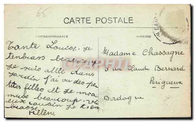 Van Pierrefitte naar Cauterets — Het Gave en het Pégüère — Het Pégüère 2187 m. — Achterkant