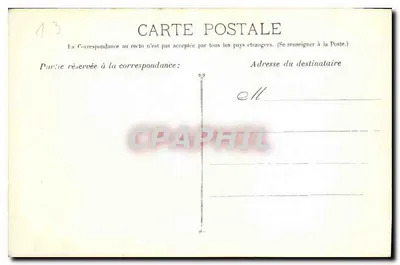 Marseille — Ascensory Najświętszej Panny Maryi Garde — Guende fot. Marseille, nr 138 — Rewers