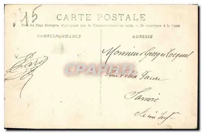 Marseille - Lifts naar N.D. de la Garde — Antieke ansichtkaart n°809, uitgegeven door de Société des Ansichtkaarten Postales de Marseille — Achterkant