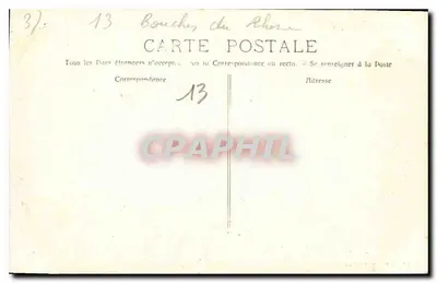 Martigues - Rocher de la Mède — P. Ruat, Édit. Marseille, n° 401 — Rewers