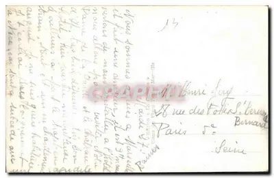 Marseille - La Corniche - Le Prophète — nr 165, wydawca nieznany — Rewers