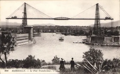 Marselha — O Ponte Transbordeur — LL, n° 208