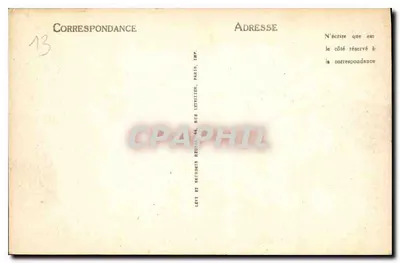 Marseille — Panorama widziany z lotu ptaka — LL — Rewers