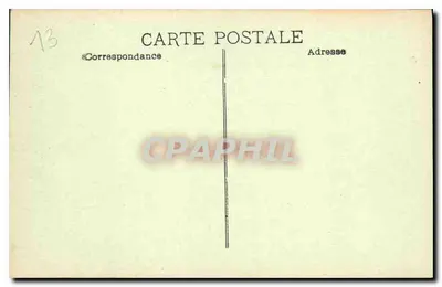 Marseille — Basílica N.-D. da Guarda — editor não identificado — Verso