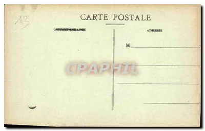 Ascensor de Notre-Dame de la Garde — Marselha — E. L. — Verso