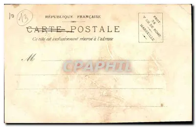 Marselha — Elevadores da D.-la-Basse — PH. A — Verso