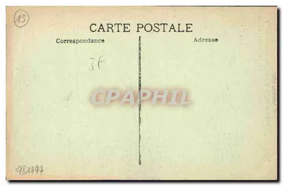 Puerta del Hotel d'Arbaud — Aix-en-Provence — Colección Martinet Aix — Reverso