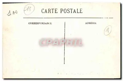 Marseille — Castelo de Longchamps — n°26 — Verso