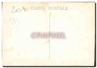 MARSEILLE — O square de la Bourse — Graphphil — Verso