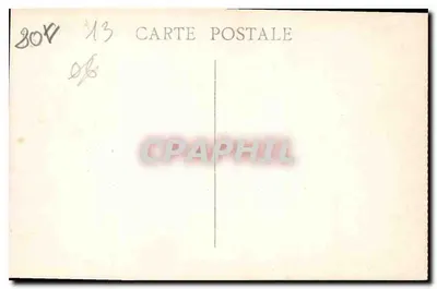 Marseille — Plac Castellane, Fontanna Cantini i N.-D. de la Garde — Rewers
