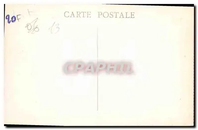 Marseille — Le Château D'If — Éditeur 'Phorès' — Verso