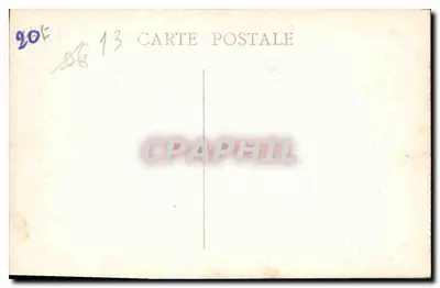 Marsella — El faro de La Désirade — Editor no identificado, número de serie no visible — Reverso