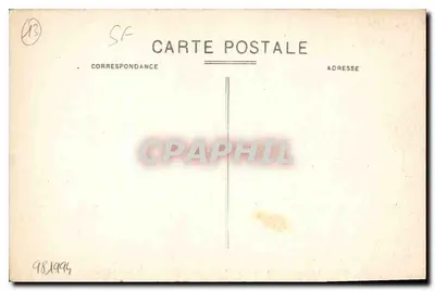 Les Baux (B.-du-R.) — Część ruin zamku feudalnego i wieży Sarrazine z X wieku — Zbiór E.C. — Rewers