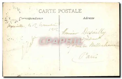 Marseille — Palais Longchamp — PB — Achterkant