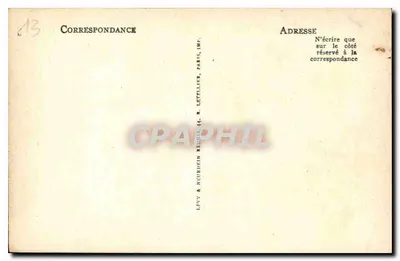 El Castillo de If y las islas — Marsella — n°138 — LL — Reverso