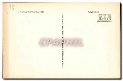 Marsella — El Castillo de If y las Islas — LL — n°138 — Reverso