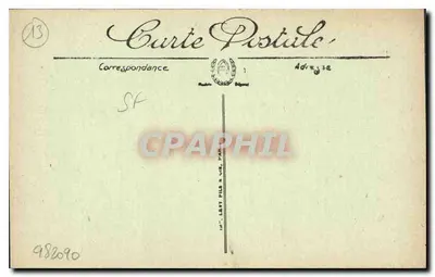 Aix-en-Provence — Drzwi Hotele Barberin, okres Ludwika XV, Tavelle, Wydawca — Rewers