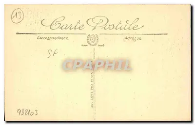 Aix-en-Provence — Porta, Hotel d'Arbaud-Jouques (século XVIII) — Tavelle, Editor — Verso