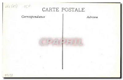 Marseille — De Poort van Aix — onbekende uitgever, serie-nummer 489 — Achterkant