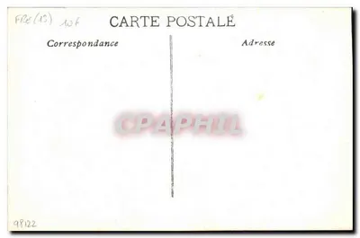 Marselha — O Castelo de If — Editor desconhecido, n° 10 — Verso