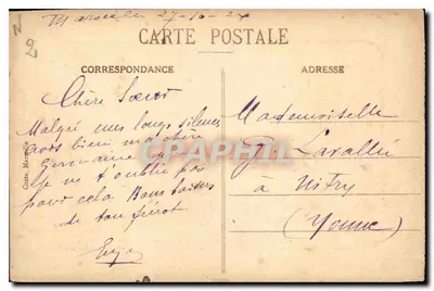 Marselha - Nossa Senhora da Guarda — edição não identificada, n°7 — Verso