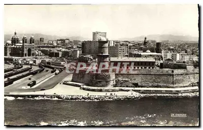 A Cegonha — Mônaco — vista da catedral e do forte