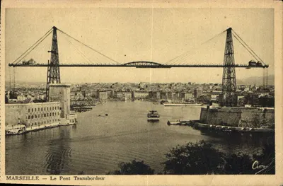 Marselha — O Ponte Transbordeur — Cim