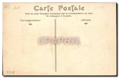 Arles — I Aliscamps — Editore ND-Paris, n° serie 7 — Verso
