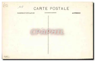 Les Baux - Lado Oriental e Norte do Castelo e a Torre Monolítica Derrubada sob Luís XI em 1483 — Verso