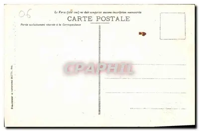 Saut du Loup — Linia południowa Francji — Wydawnictwo Gilletta nr 1125 — Rewers