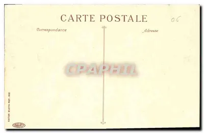 NICE — Promenade du Midi en Paleis van de Jetée — Uitgave Giletta, n°129 — Achterkant