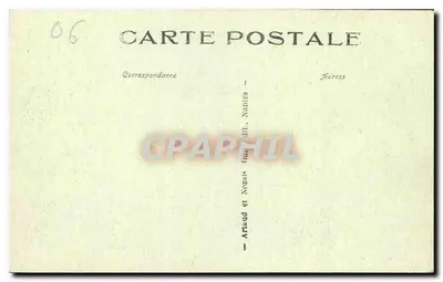 Nice - Kościół Rosyjski — wydawca Artaud et Nozaïs, nr 102 — Rewers