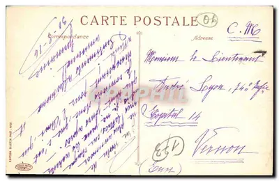 CANNES — Vista tirada da Califórnia — Edição Silextra, n° 413 — Verso
