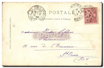 Port de la Belotte — J.J. 2818 — Julien Frères, Genève — Rewers
