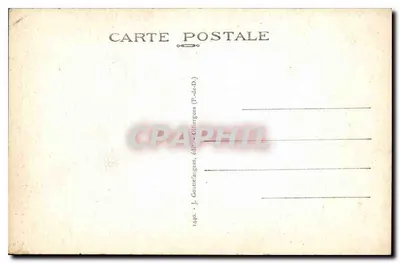 Pic des Trois Filles, près du Sancy — L'Auvergne — J. Gouttefanges (P.-de-D.) — Verso