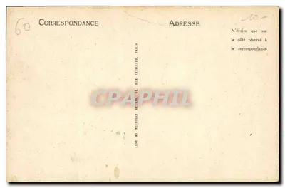 Compiègne - Zamek - Salon Rodzinny — LL — Rewers