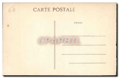 Compiegne — Pomnik G. Guynemera — J. Pennecquin, Compiegne - Dokładna reprodukcja — Rewers