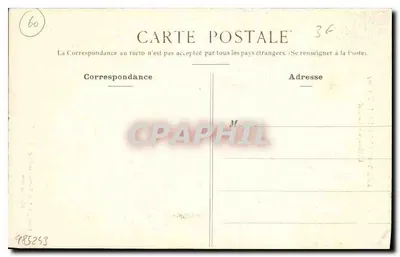 Wnętrze katedry Saint-Germer-de-Fly — Gise — wydawca M. Guingant-en-Bessy — Rewers