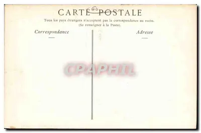 Park Zamku w Chantilly — Trzy Aleje — V° ROBINEAU, księgarz — Chantilly — Rewers